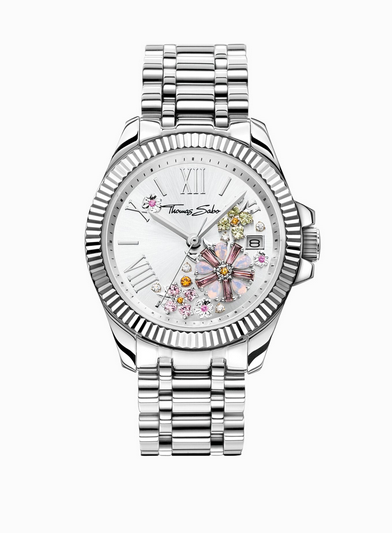 Thomas Sabo Two-Tone Flower Watch