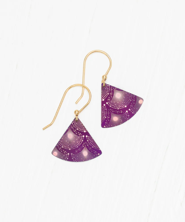 Holly Yashi Plum Halley Earrings