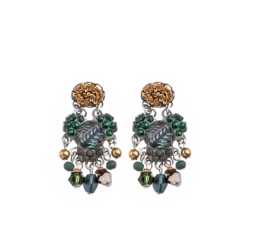 Ayala Bar Viridian Mood Ping Post Earrings