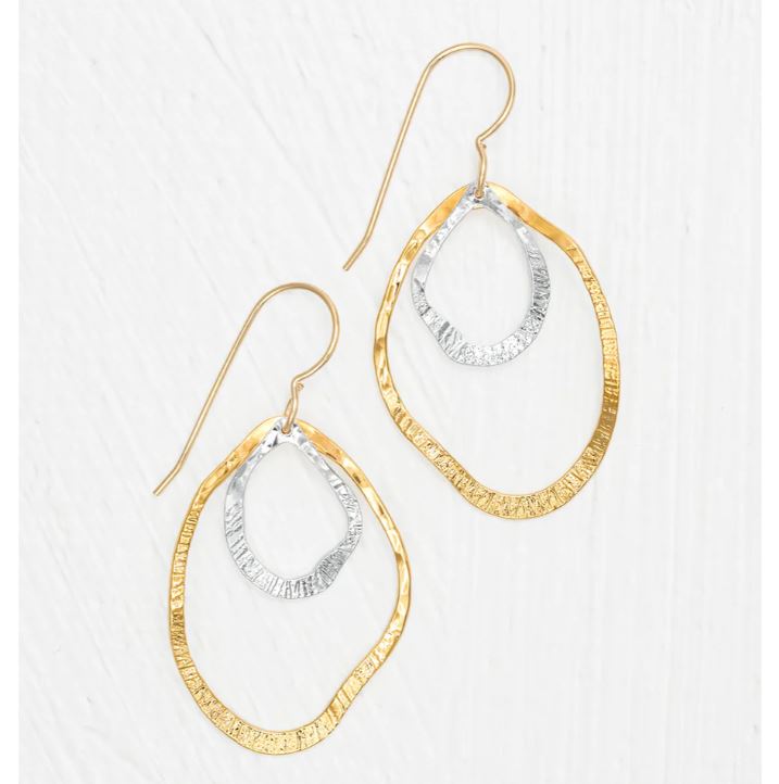 Holly Yashi Two-Tone Lila Earrings