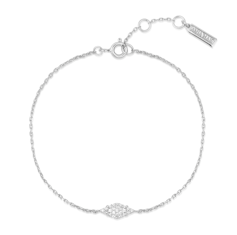 Ania Haie Silver Pave Sparkle Bracelet