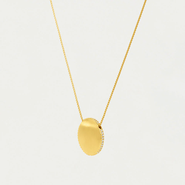Dean Davidson Petit Pave Disc Necklace