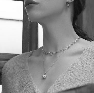 Ania Haie Silver Pearl Sphere Necklace