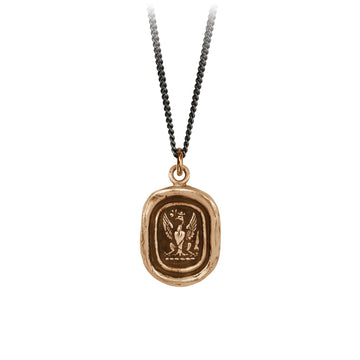 Pyrrha Bronze Follow Your Dreams Necklace