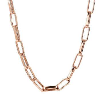 Bronzallure Elongated Link Necklace