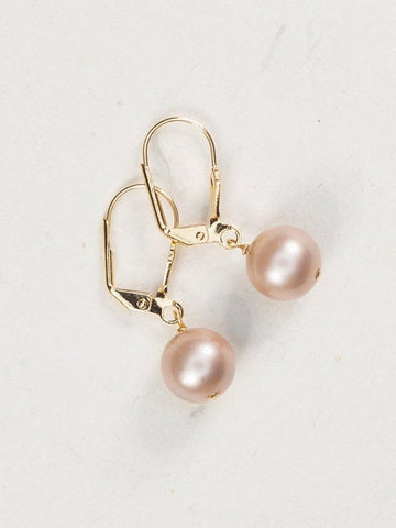 Holly Yashi Latte Classic Pearl Earrings