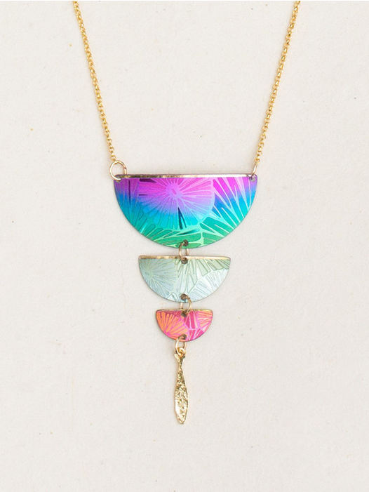 Holly Yashi Gold Multi Colour 'Maren' Necklace