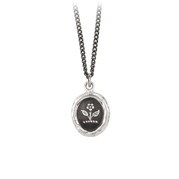 Pyrrha Silver 'Beauty And Strength' Necklace