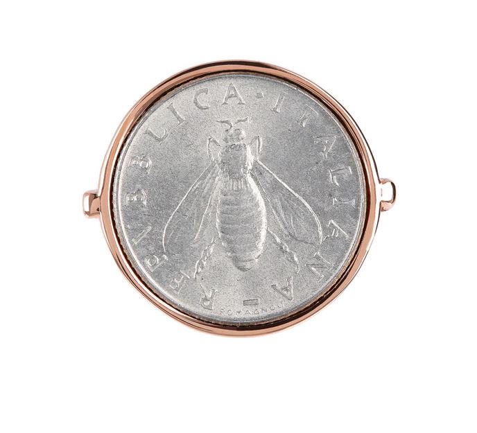 Bronzallure Lira Bee Ring Size 7.5