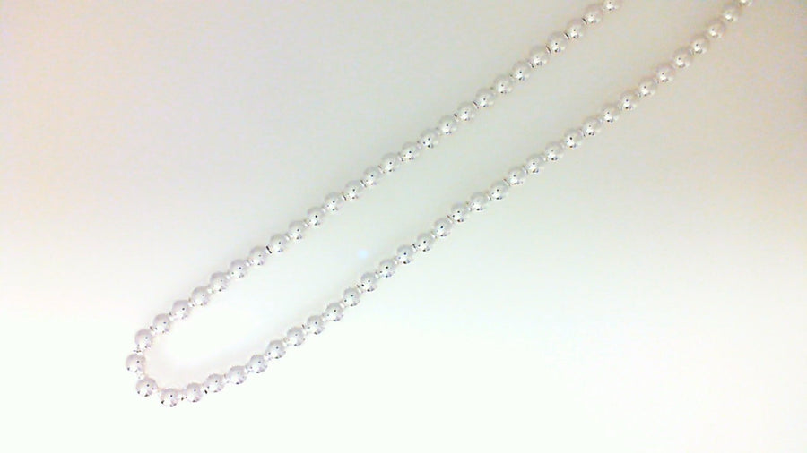 Marseille Sterling Small 3mm Ball Chain Necklace