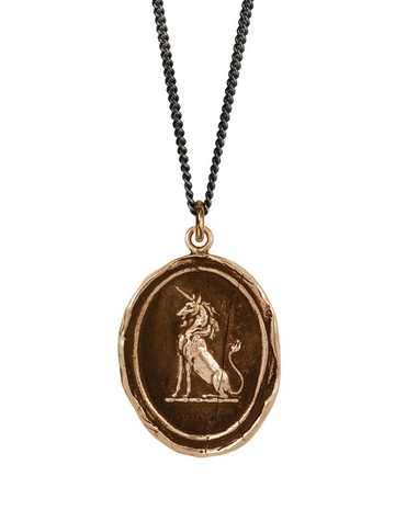Pyrrha Bronze Power to Heal 22 Inch Necklace