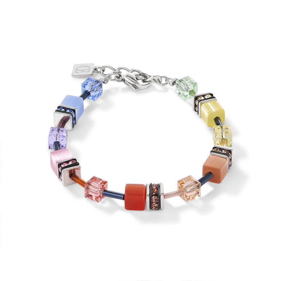 Coeur De Lion Rainbow Geocube Bracelet