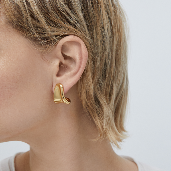 Jenny Bird Gold Juno Hoop Earrings