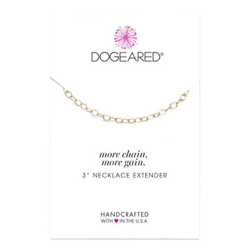 Dogeared Gold 'More Chain!' 3