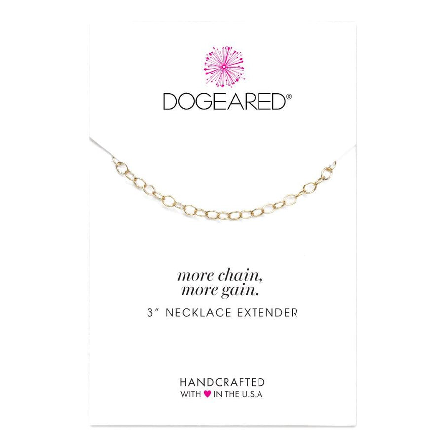 Dogeared Gold 'More Chain!' 3