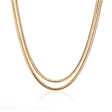 Jenny Bird Gold 'Priya' Double Strand Necklace