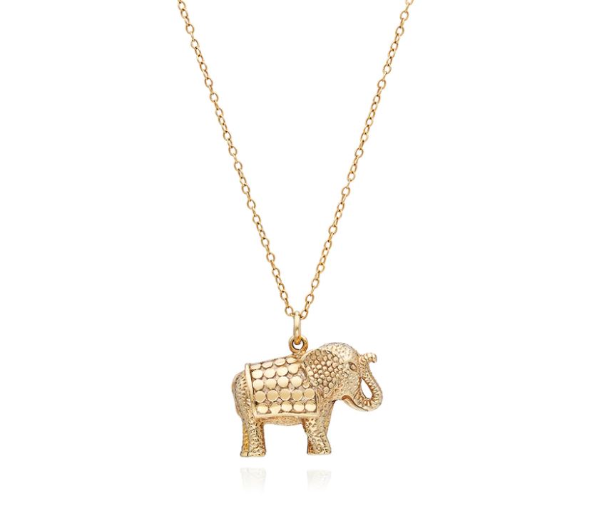 Anna Beck Elephant Charity Necklace 30