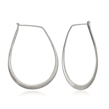 Satya Silver Loop Hoop Earrings