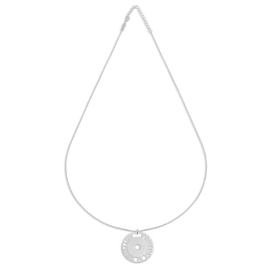 Kurshuni Silver Anything Is Possible Necklace