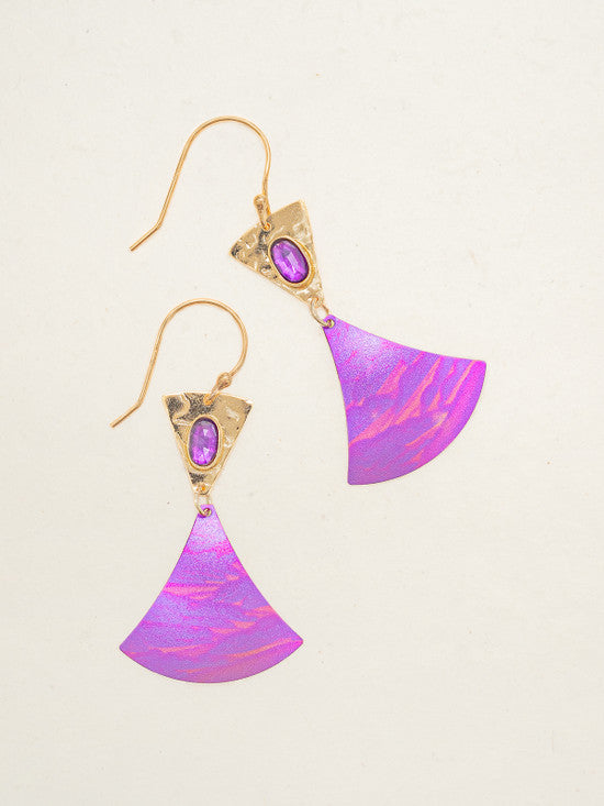 Holly Yashi Purple Monaco Earrings