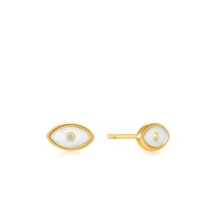 Ania Haie Evil Eye Gold Stud Earrings