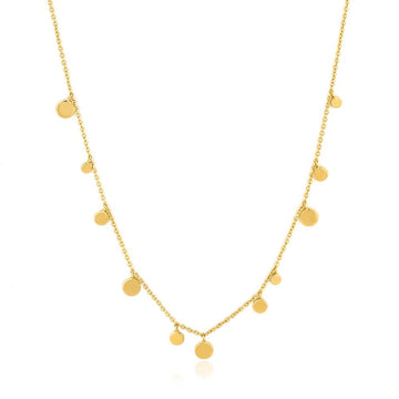 Ania Haie Geometric Mixed Disc Necklace