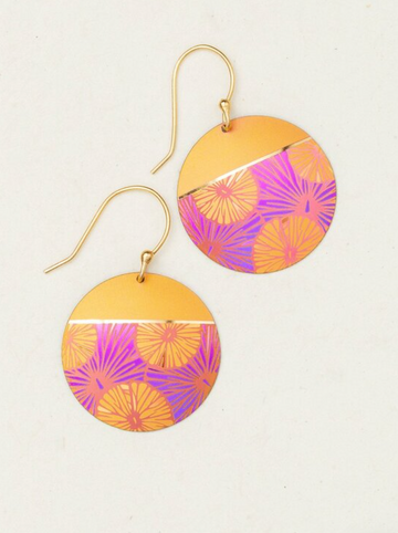 Holly Yashi Golden Pink Piper Earrings