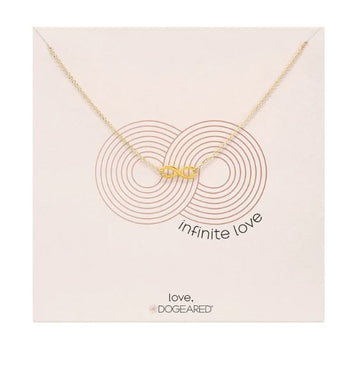 Dogeared Gold Modern Infinite Love Necklace