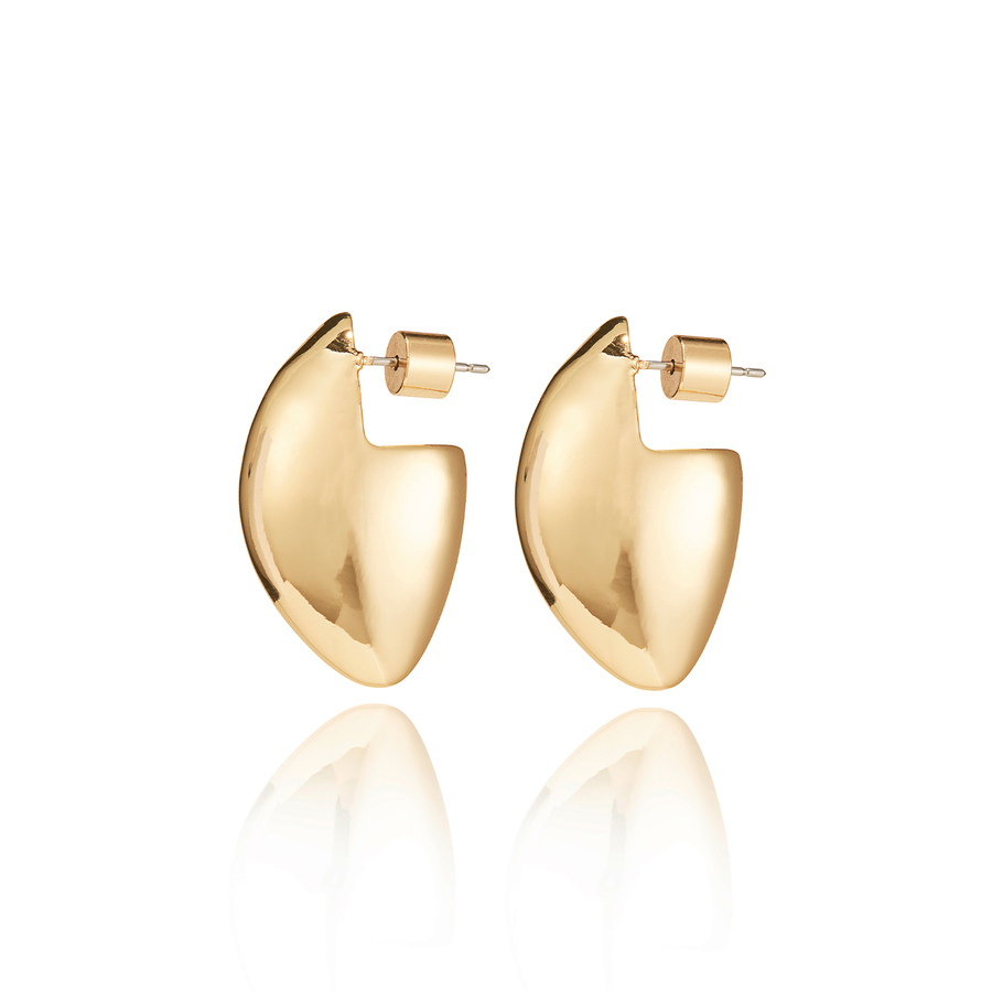 Jenny Bird Gold 'Cordo' Earrings