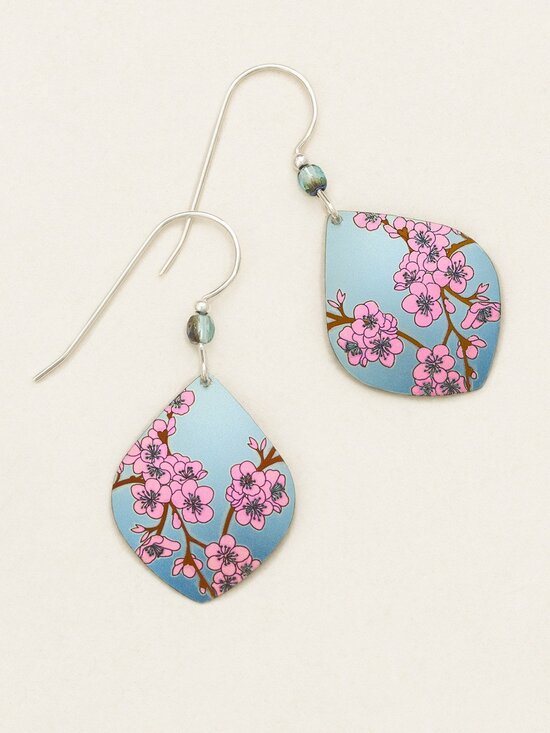 Holly Yashi Light Blue Spring in Bloom Earrings