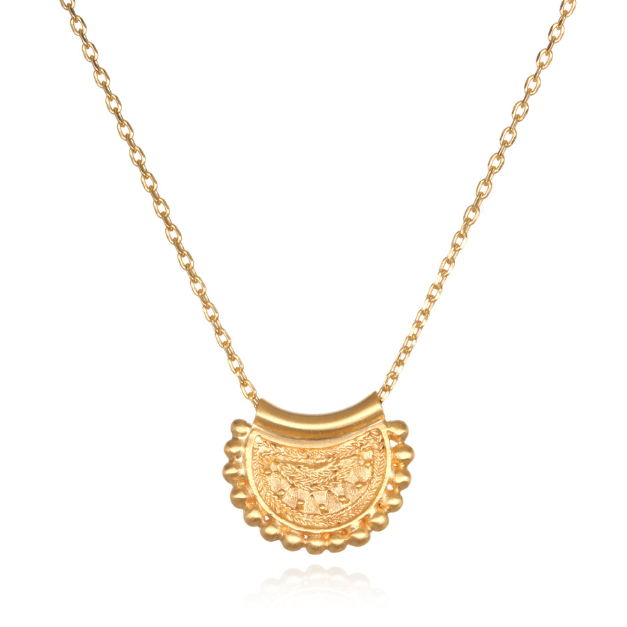 Satya Gold Mini Mandala Necklace