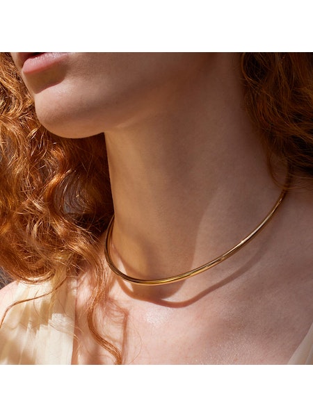 Jenny Bird Gold 'Dane' Collar Necklace