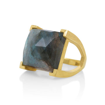 Dean Davidson Labradorite Plaza Ring Size 7