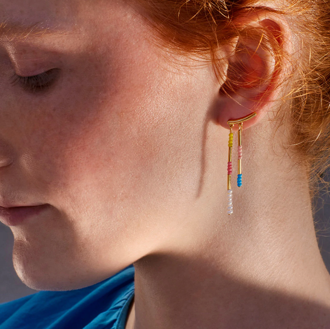 Jenny Bird Summer Camp Climbers Earrings