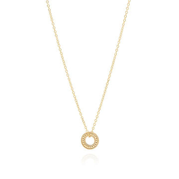 Anna Beck Gold Dot Ring Necklace