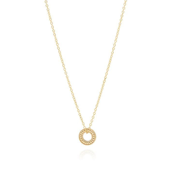 Anna Beck Gold Dot Ring Necklace