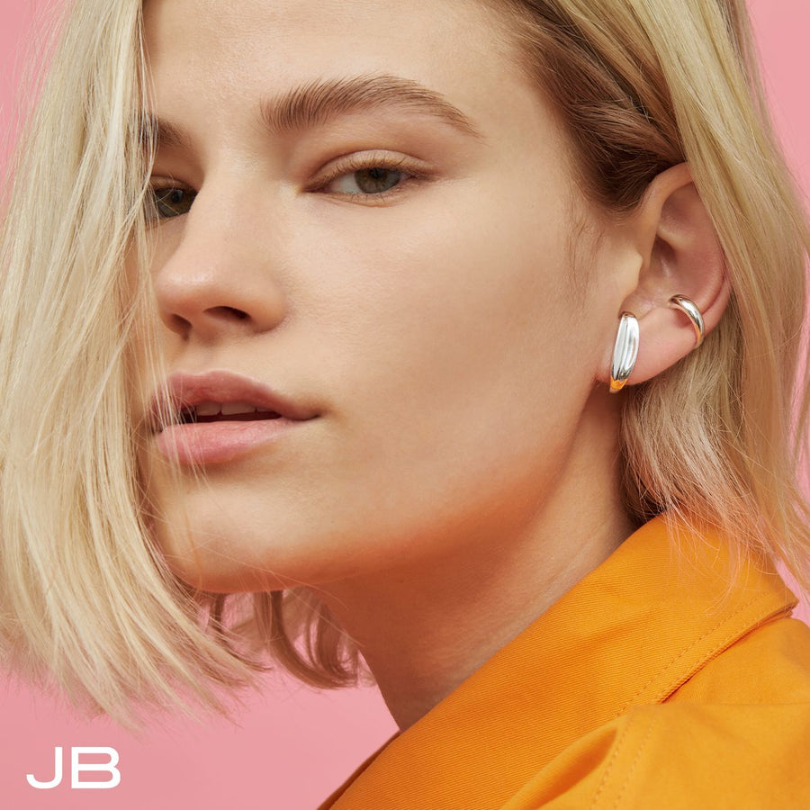 Jenny Bird Silver Groove Lobe Ear Cuff – The Vault Jewelry Halifax