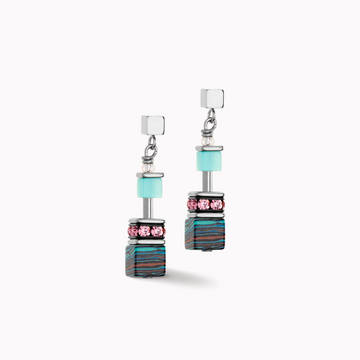 Coeur De Lion Allsorts Geocube Earrings