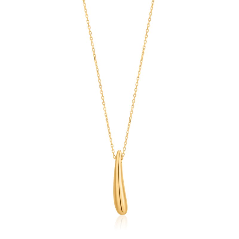 Ania Haie Gold Luxe Drop Necklace