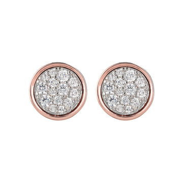 Bronzallure Sparkling Stud Earrings