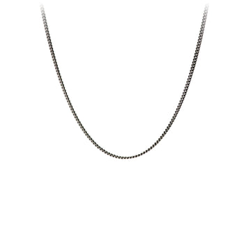 Pyrrha Fine Curb Chain 16 inch Necklace
