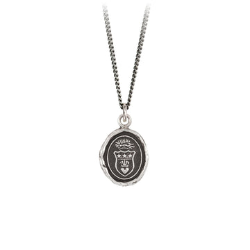 Pyrrha Silver 'Power Of Intention' Necklace