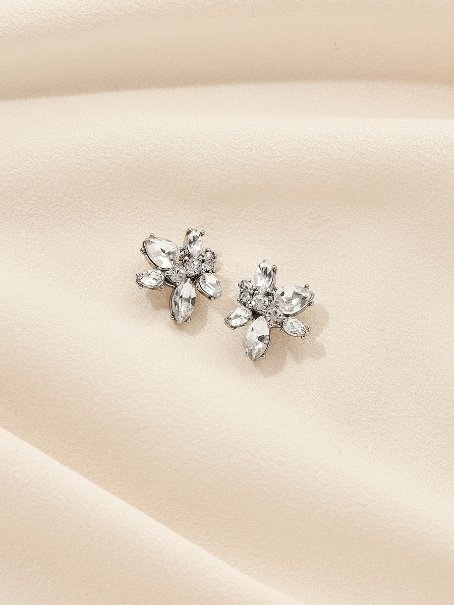 Olive and Piper Silver 'Liberty' Studs