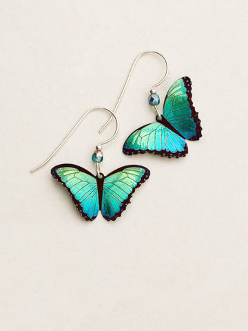 Holly Yashi Green Flash 'Bella' Butterfly Earrings