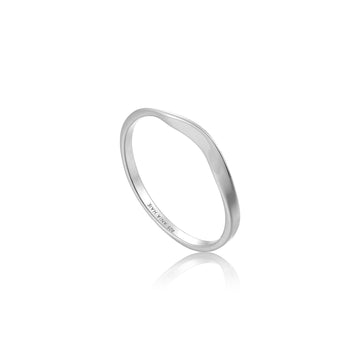 Ania Haie Modern Curve Ring Size 7.5