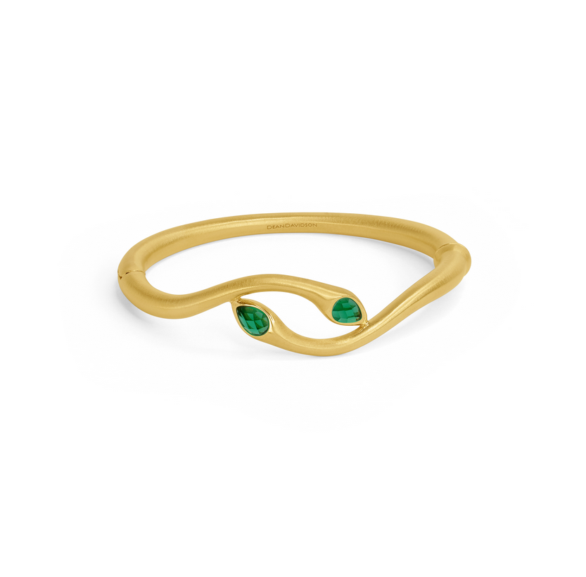 Dean Davidson Eterna Twin Gemstone Cuff in Verdant Green