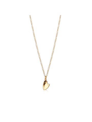 Jenny Bird Gold Layla Heart Pendant Necklace