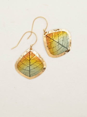 Holly Yashi Green Gold Mara Earrings