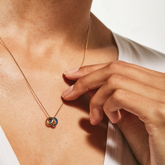 Jenny Bird Gold 'Moti' Pendant Necklace