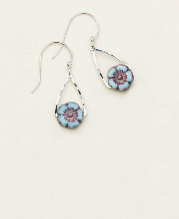 Holly Yashi Blue June Bug Earrings